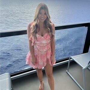 Loveshackfancy mini dress